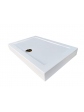 Polish High Wall Shower Tray made of acrylic plate, 120x90x14 cm - 4